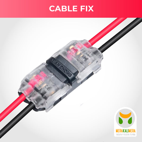 Conector Electrico Cable Fix x6