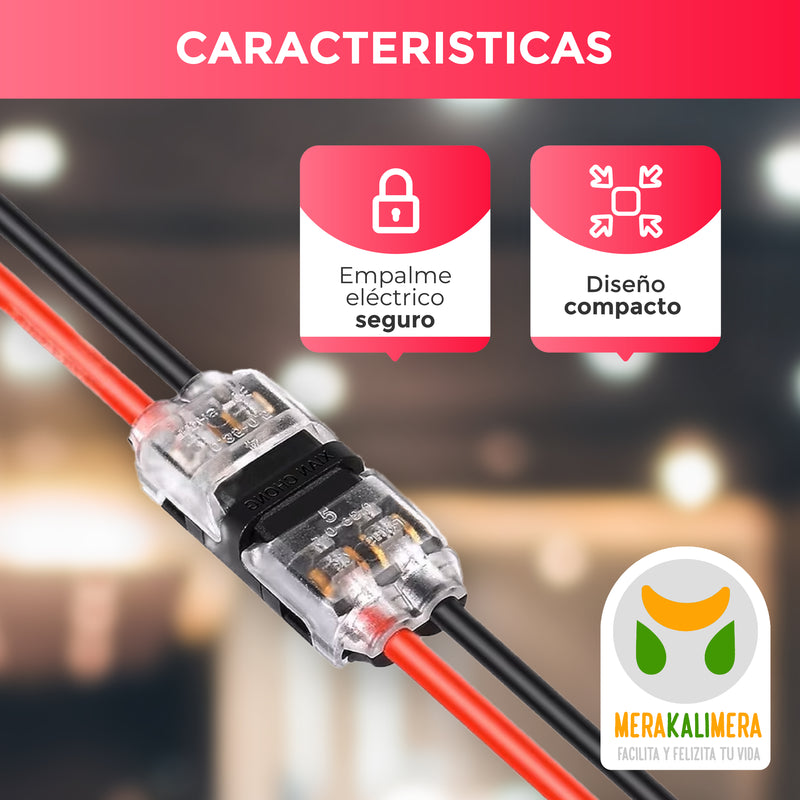 Conector Electrico Cable Fix x6