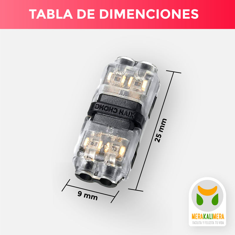 Conector Electrico Cable Fix x6
