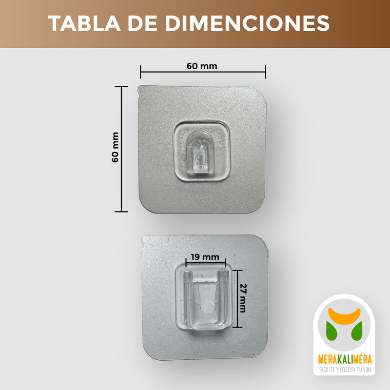 Soporte Adhesivo Soporte Pared X12