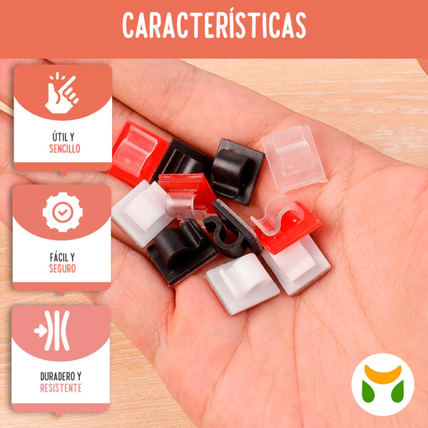 Clip Organizador de Cable