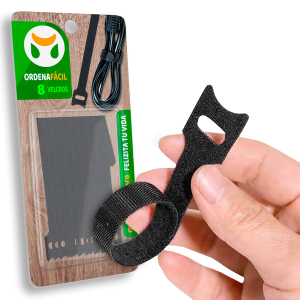 Velcro Organizador Reutilizable para Cables X8