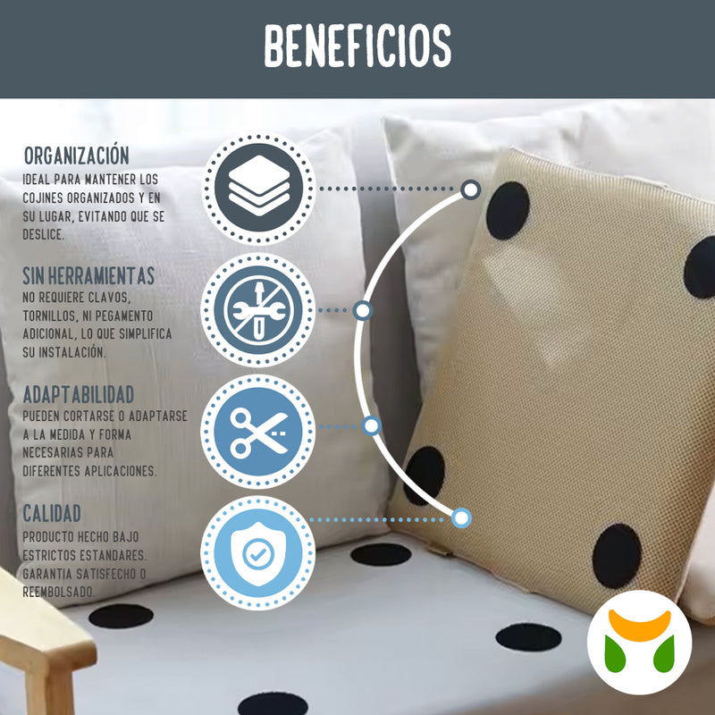 Velcro Stick Redondo Cuelga Fácil 4 Unidades
