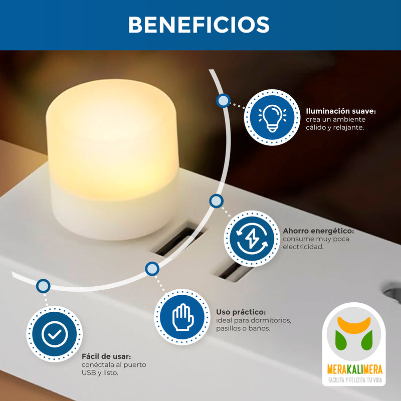 Mini Lámpara LED USB