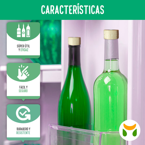 Tapon de Corcho Vino Fresh X3