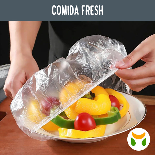 Cubierta para Comida Plastica X6