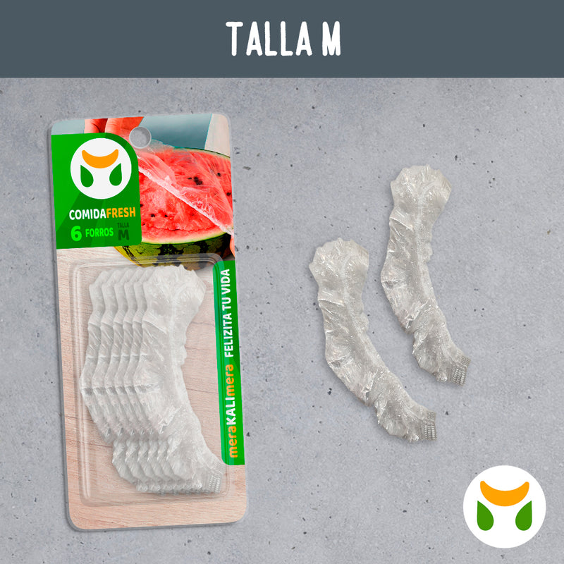 Cubierta para Comida Plastica X6