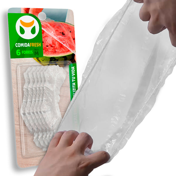 Cubierta para Comida Plastica X6