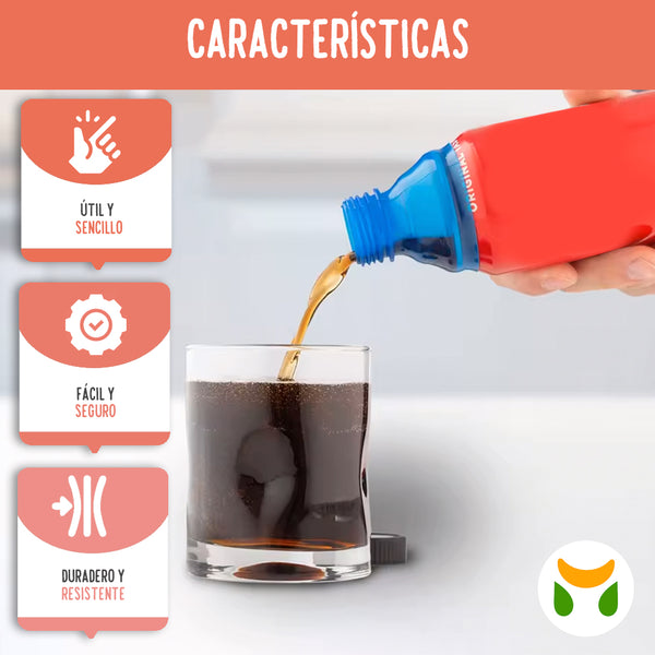 Tapa botella para Latas, Tapafacil X2