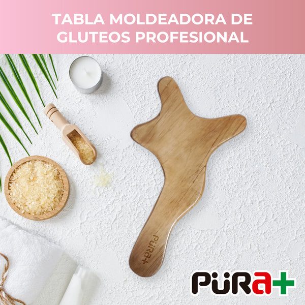 Tabla moldeadora gluteos profesional maderoterapia