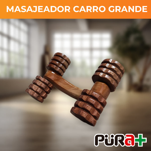 Carro masajeador grande maderoterapia