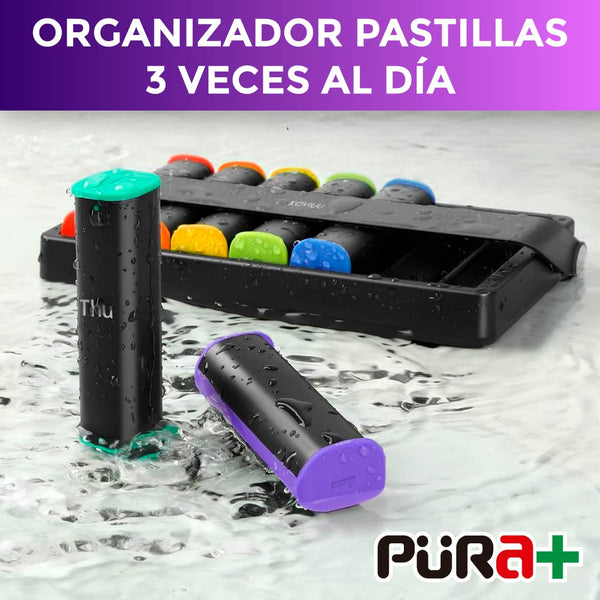 Pastillero semanal colores