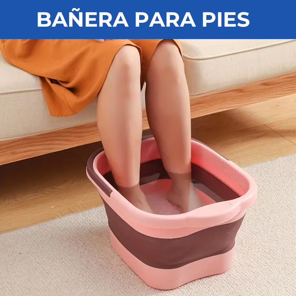 BAÑERA PLEGABLE PARA PIES