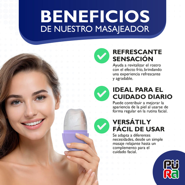 Masajeador Facial Hielo