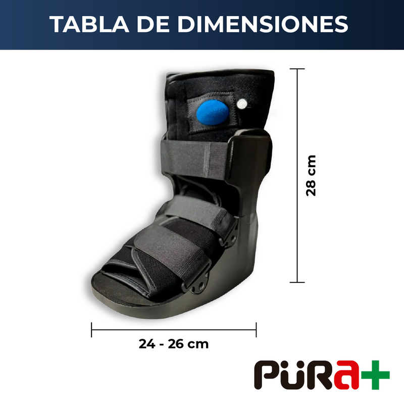 Bota Soporte Tobillo con Bolsa de Aire