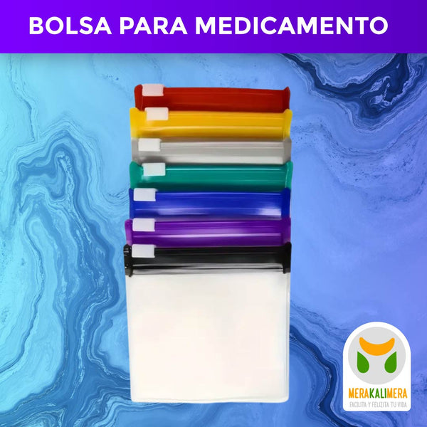 Bolsas para medicamento x6