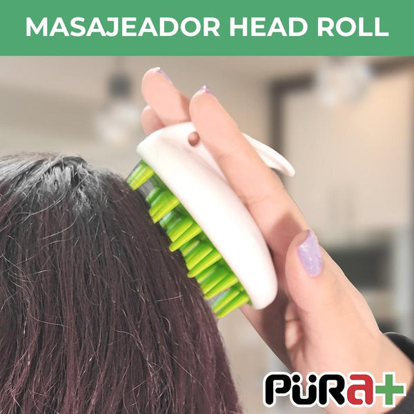 MASAJEADOR HEAD ROLL - puramas